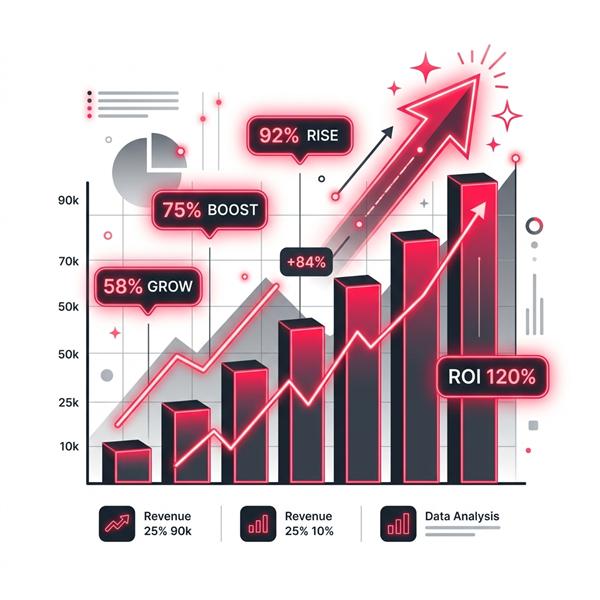 Salary graph graphic